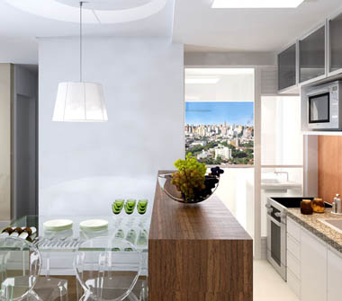 Perspectiva cozinha
