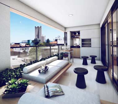 Perspectiva terraco 145M2