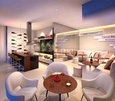 Perspectiva espaco gourmet