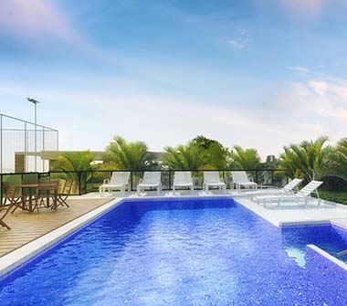 Perspectiva piscina