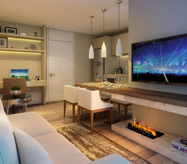 Perspectiva artistica living 2