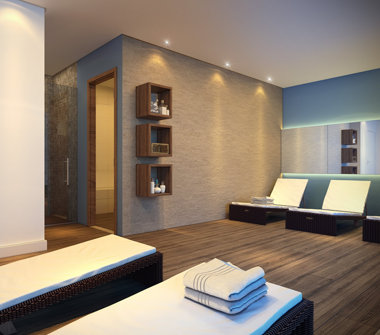 Perspectiva artistica spa sauna