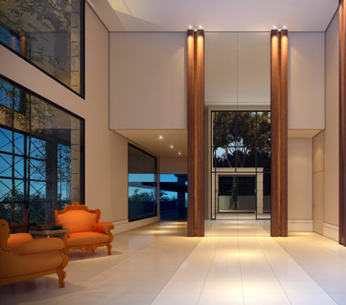 Perspectiva artistica hall