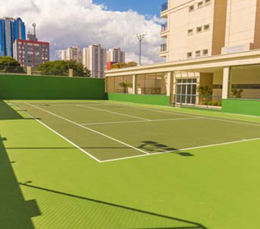 Foto quadra de tenis