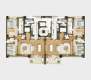 Planta 198m2