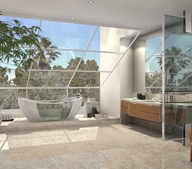 Perspectiva da suite