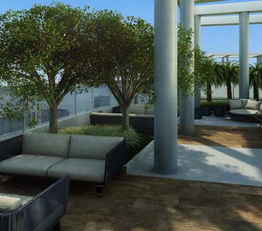Perspectiva lounge mirante