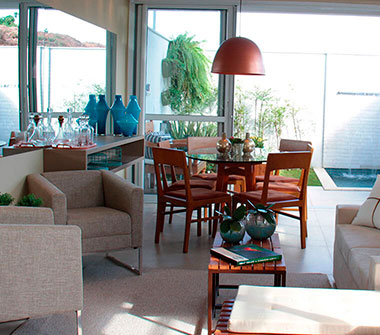 Foto casa modelo decorada