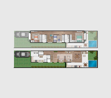 Perspectiva ilustrada planta 4